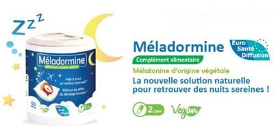 Les gélules méladormine à la mélatonine naturelle
